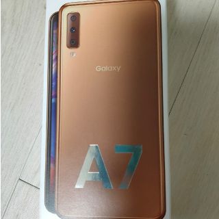 ギャラクシー(Galaxy)のGalaxy A7 未開封新品(スマートフォン本体)