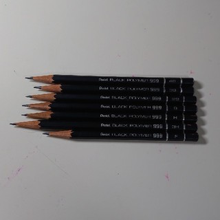 ペンテル(ぺんてる)のペンテル 黒鉛 鉛筆 999  3H～4B(鉛筆)