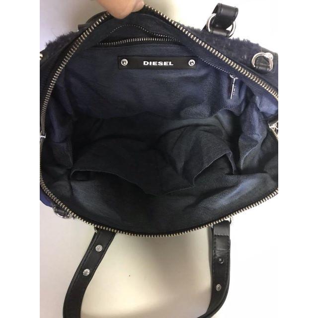 DIESEL - 《DIESEL》ディーゼル ミニボストンバッグ ネイビー (f123)の