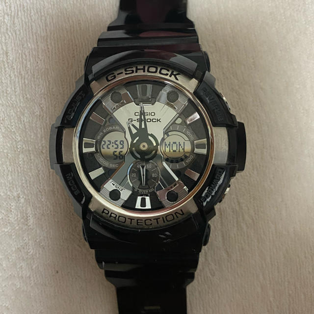 G-SHOCK(ジーショック)のG-SHOCK 腕時計　ブラック メンズの時計(腕時計(デジタル))の商品写真
