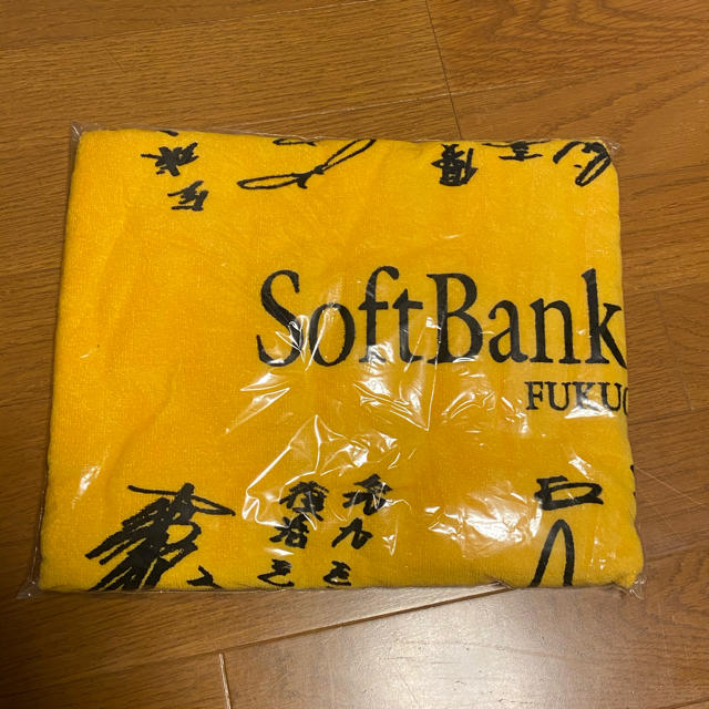 Softbank(ソフトバンク)のソフトバンクホークス　オリジナルタオル スポーツ/アウトドアの野球(応援グッズ)の商品写真