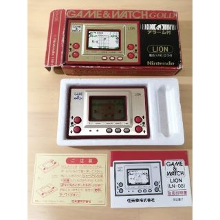 ニンテンドウ(任天堂)のニンテンドー GAME&WATCH GOLD 「LION」(携帯用ゲーム機本体)