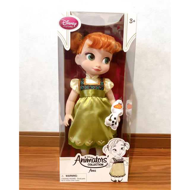 Disney(ディズニー)のdisney アナ 人形 Animation  collection 未開封  キッズ/ベビー/マタニティのおもちゃ(ぬいぐるみ/人形)の商品写真