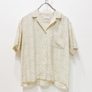 フィーニー(PHEENY)のPHEENY【Rayon dot S/S shirt】(シャツ/ブラウス(半袖/袖なし))