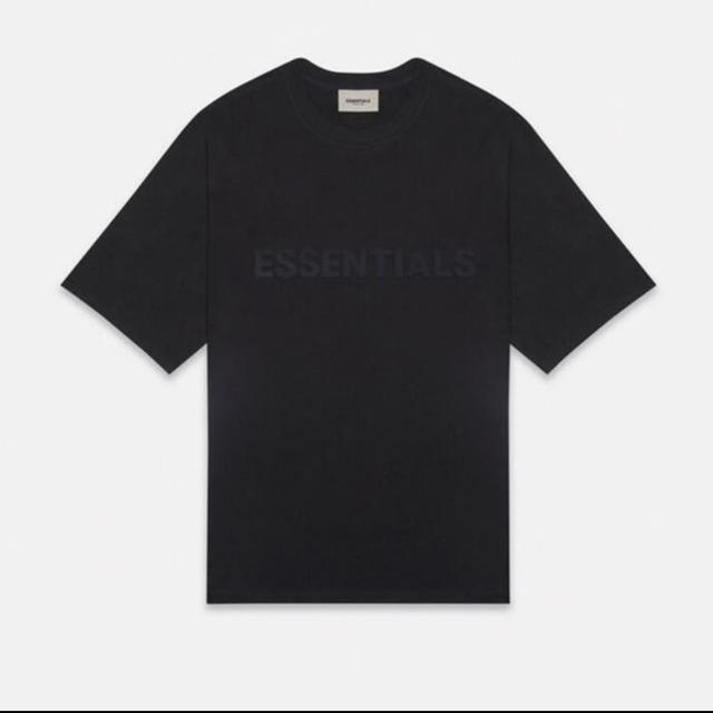 FEAR OF GOD - FOG ESSENTIALS TEE BLACK Lサイズ 20SSの通販 by Stone ...