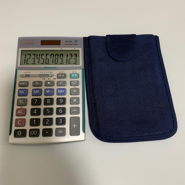 CASIO - CASIO製 ND-26S プロ用実務電卓(ソフトケース付) の