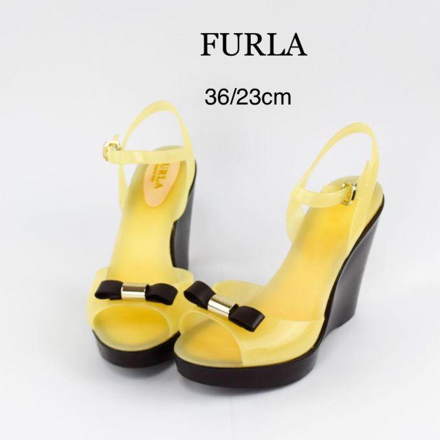 Furla(フルラ)のFURLA フルラ キャンディラバー サンダル 23cm 36 美脚 レディースの靴/シューズ(サンダル)の商品写真