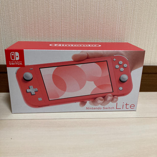 Nintendo Switch LITE コーラル 新品未使用