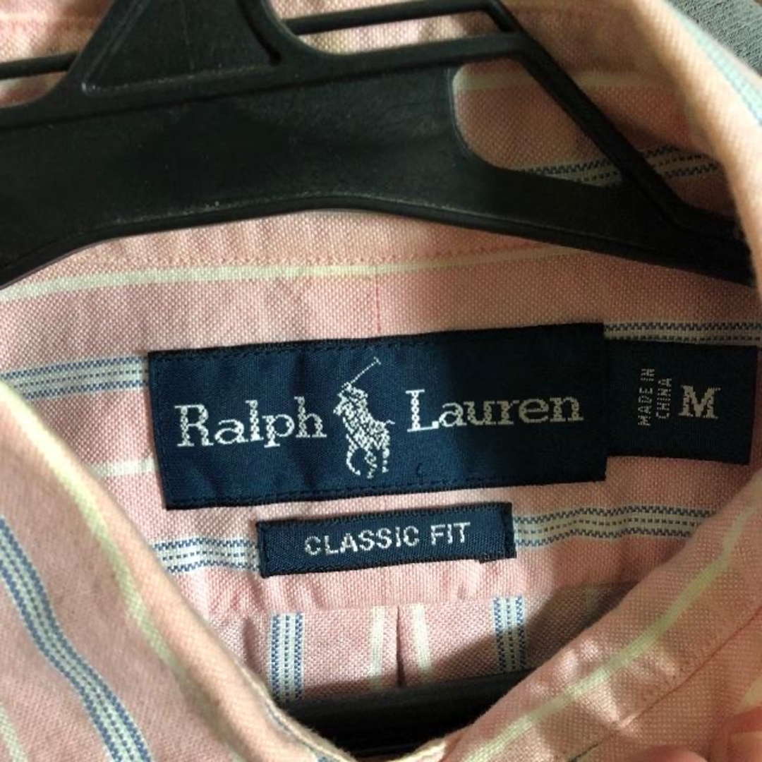 POLO RALPH LAUREN(ポロラルフローレン)のラルフローレン シャツ 古着 ピンク メンズのトップス(シャツ)の商品写真