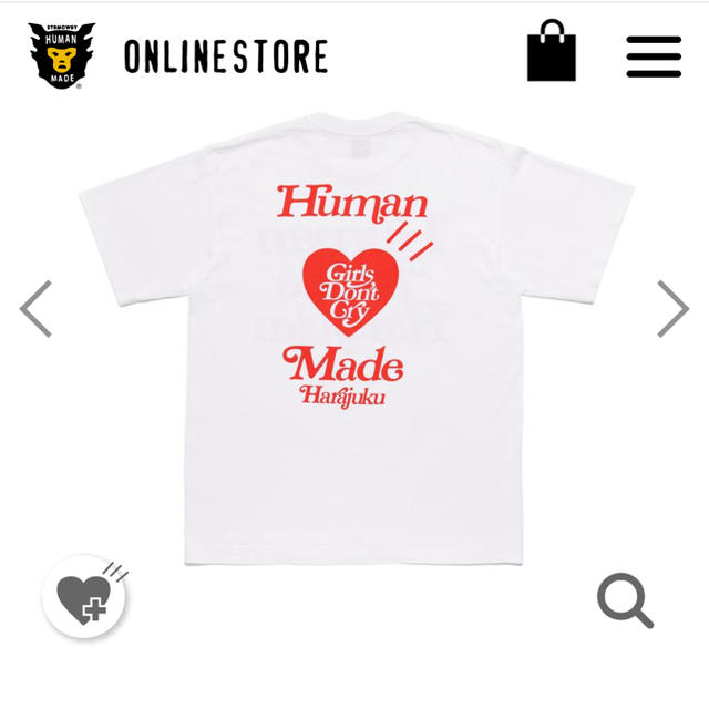 HUMAN MADE × girls don't cry コラボT 最善 www.gold-and-wood.com