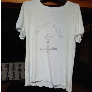 ジェラートピケ(gelato pique)のジェラートピケTシャツ【SNOOPYコラボ】(ルームウェア)