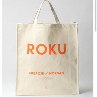 ビューティアンドユースユナイテッドアローズ(BEAUTY&YOUTH UNITED ARROWS)のMELROSE AND MORGAN × 6 ROKU キャンバストートバッグ(トートバッグ)