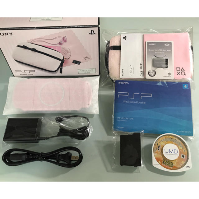 美品　PSP-3000 バリューパック　for Girls