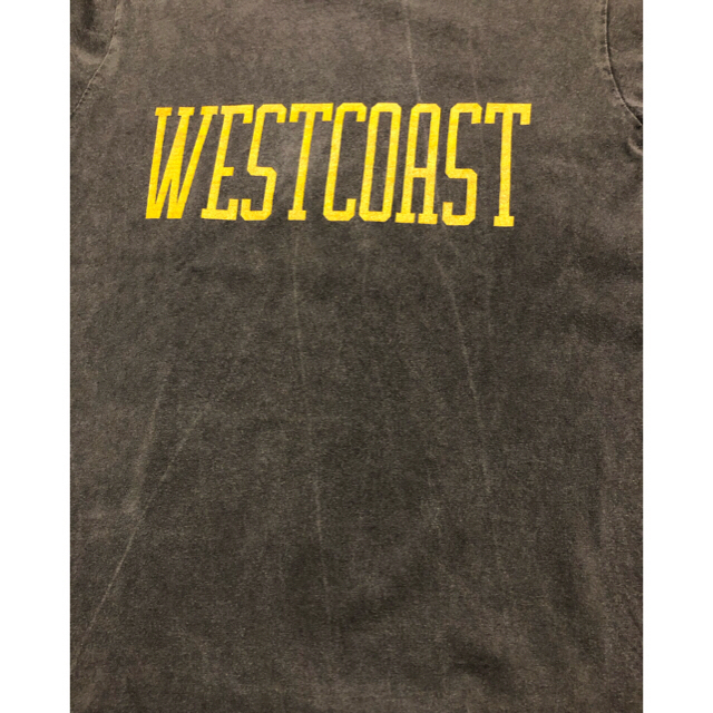 JOURNAL STANDARD(ジャーナルスタンダード)のミクスタ  “WEST COAST”  T-SHIRT ヴィンテージブラック レディースのトップス(Tシャツ(半袖/袖なし))の商品写真