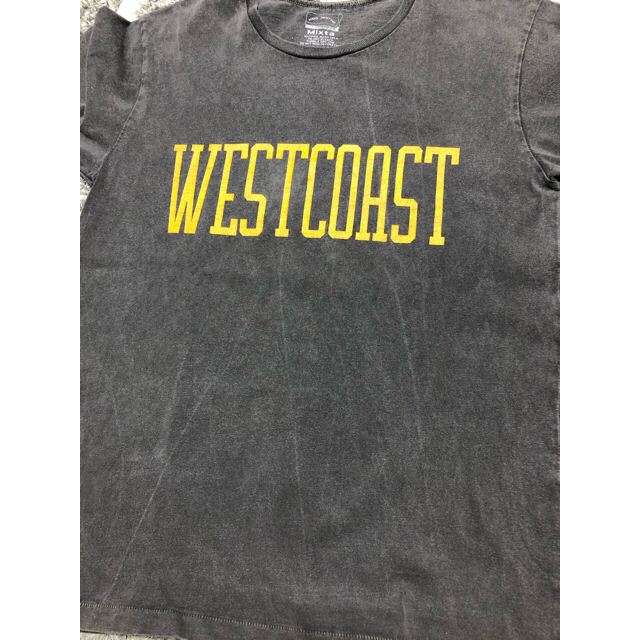 JOURNAL STANDARD(ジャーナルスタンダード)のミクスタ  “WEST COAST”  T-SHIRT ヴィンテージブラック レディースのトップス(Tシャツ(半袖/袖なし))の商品写真