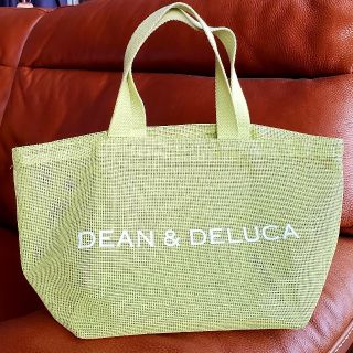 エコバッグDEAN&DELUCA ＊メッシュトートバッグ Sサイズ ライムグリーン