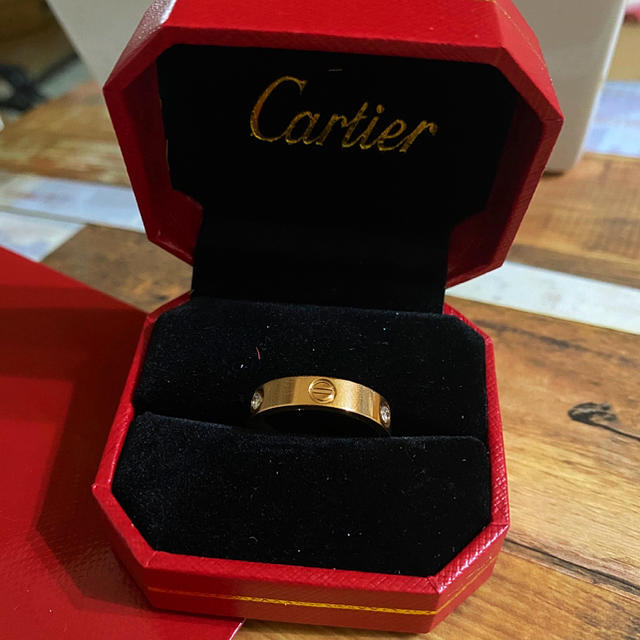 アクセサリーCartier カルティエ　ラブリング　ピンクゴールド