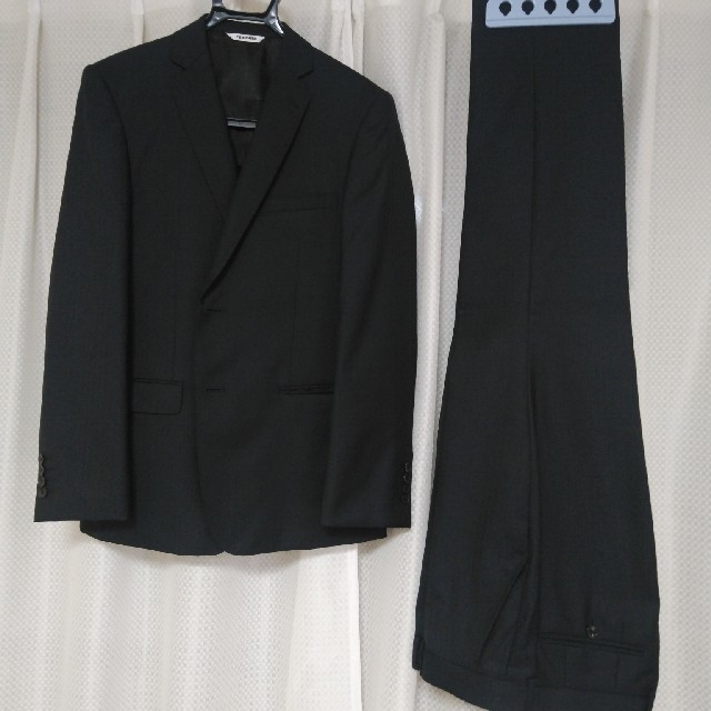 RENOMA(レノマ)のTAKA:Q　renoma HOMME　スーツ　ネイビー　ストライプ　AB5 メンズのスーツ(セットアップ)の商品写真