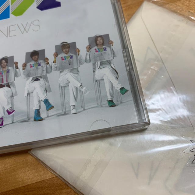 NEWS QUARTETTO(初回盤)LIVE DVDとアルバムのフルセット