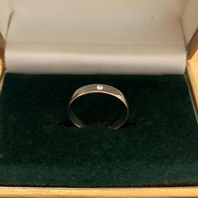 キュービックジルコニア クロムシルバー 19号 リング メンズのアクセサリー(リング(指輪))の商品写真