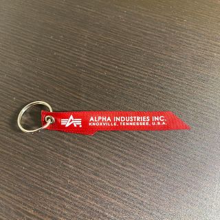 アルファインダストリーズ(ALPHA INDUSTRIES)のアルファインダストリーズ　タグ　キーホルダー(キーホルダー)