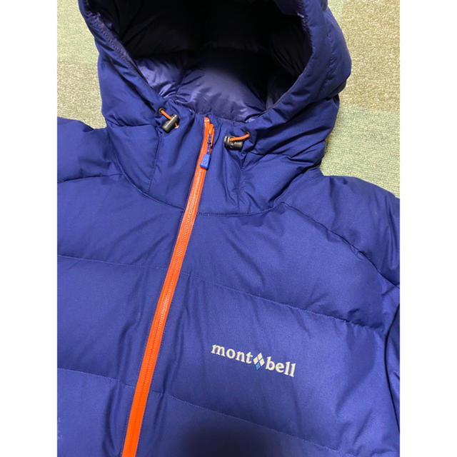 mont bell(モンベル)の★美品　Montbell モンベル ダウン　1101501 XL ブルー メンズのジャケット/アウター(ダウンジャケット)の商品写真