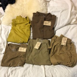 ムジルシリョウヒン(MUJI (無印良品))の【新品／未使用】MUJI 無印良品まとめ売り(Tシャツ(半袖/袖なし))