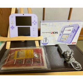 ニンテンドー2DS(ニンテンドー2DS)のNintendo  ニンテンドー 2DS 本体 ラベンダー 中古品(携帯用ゲーム機本体)