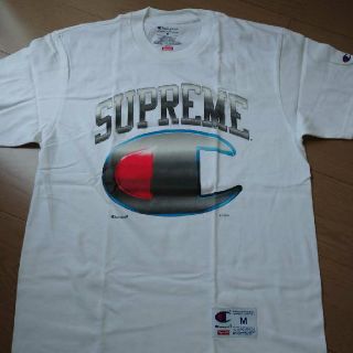 シュプリーム(Supreme)の  新品supreme champion arc logo tee M Tシャツ(Tシャツ/カットソー(半袖/袖なし))