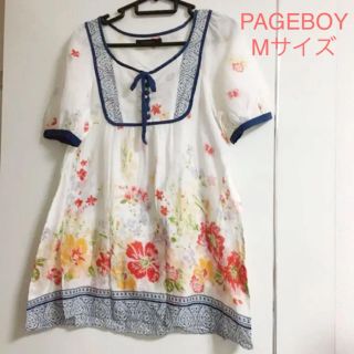 ページボーイ(PAGEBOY)のPAGBOY　チュニック　Mサイズ　コットン100(チュニック)