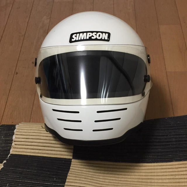 SIMPSON(シンプソン)のシンプソン  ヘルメット  ジャンク 自動車/バイクのバイク(ヘルメット/シールド)の商品写真