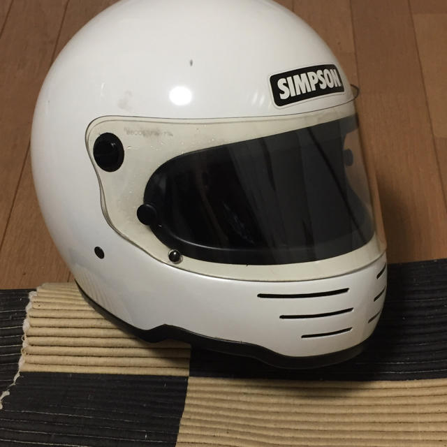 SIMPSON(シンプソン)のシンプソン  ヘルメット  ジャンク 自動車/バイクのバイク(ヘルメット/シールド)の商品写真