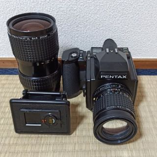 ペンタックス(PENTAX)のPENTAX カメラとレンズ2本　おまけ(フィルムカメラ)