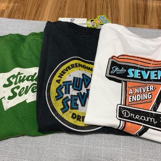 サンダイメジェイソウルブラザーズ(三代目 J Soul Brothers)の最終値下げ　3枚セット　GU studio seven(Tシャツ/カットソー(半袖/袖なし))