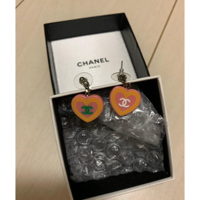 シャネルCHANEL ピアス　ハートレディース