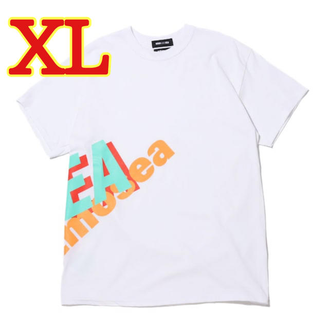 atmos x WIND AND SEA BIG LOGO TEE WHITE - Tシャツ/カットソー(半袖 ...