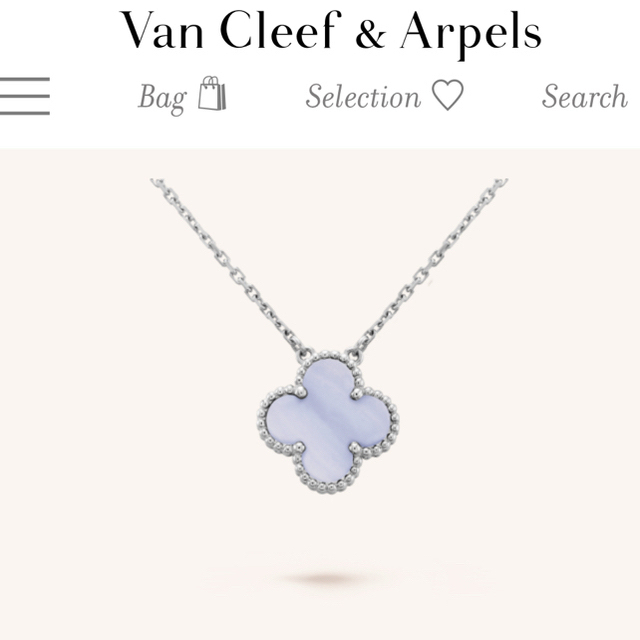 Van Cleef & Arpels(ヴァンクリーフアンドアーペル)のヴァンクリーフ アルハンブラ ネックレス レディースのアクセサリー(ネックレス)の商品写真