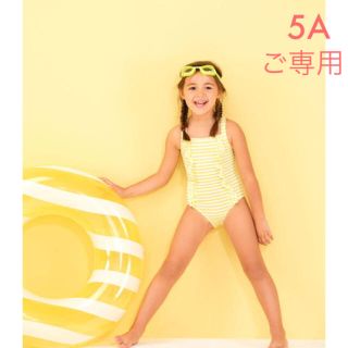 プチバトー(PETIT BATEAU)の＊ご専用＊新品未使用  プチバトー  シアサッカー  ワンピース水着  5ans(水着)