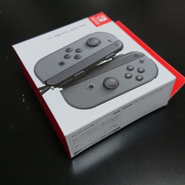 任天堂(ニンテンドウ)のNintendo Switch joyconグレー 新品、未使用 エンタメ/ホビーのゲームソフト/ゲーム機本体(家庭用ゲーム機本体)の商品写真