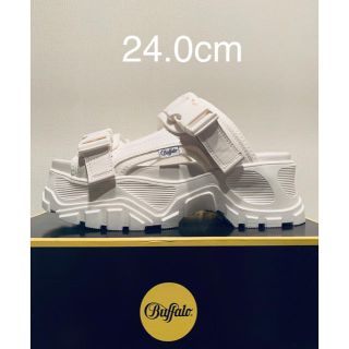 バッファロー(Buffalo)の新品 Buffalo London バッファロー 厚底 サンダル 24.0cm(サンダル)