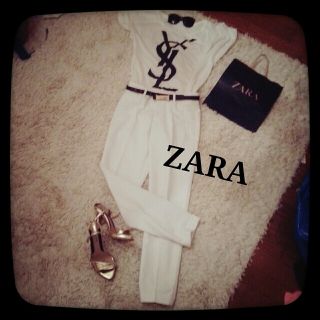 ザラ(ZARA)のZARA BASIC pnt(ワークパンツ/カーゴパンツ)