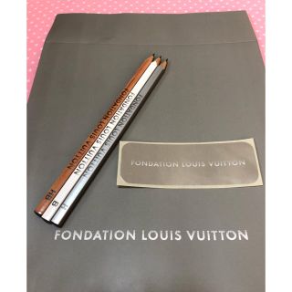 ルイヴィトン(LOUIS VUITTON)の【新品 紙袋付】LOUIS VUITTON 鉛筆3本フォンダシオンルイヴィトン(鉛筆)