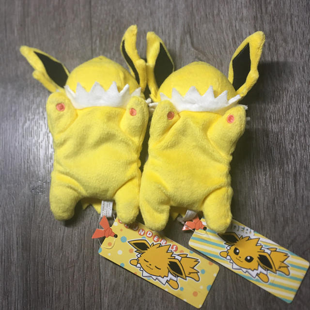 ポケモン　ミックスオレ　くったりぬいぐるみ　サンダース　2点セット