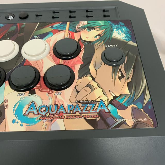 マキブON対応　リアルアーケードpro V 3 SA AQUAPAZZA モデル