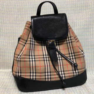 ⚠️期間限定値下げ中⚠️【Burberry】▶︎ヴィンテージバーバリーリュック(リュック/バックパック)