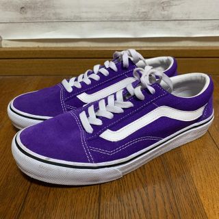 ヴァンズ(VANS)のVANS オールドスクール 紫 25.5cm(スニーカー)