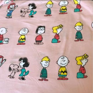 ピーナッツ(PEANUTS)のスヌーピー  ニット 生地(生地/糸)