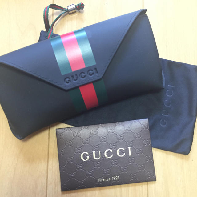 保存版】 グッチ gucci メガネケース ブラック