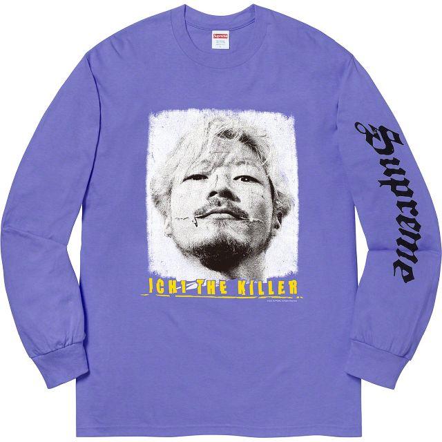 Supreme(シュプリーム)の Ichi The Killer L/S Tee Light Purple M メンズのトップス(Tシャツ/カットソー(七分/長袖))の商品写真