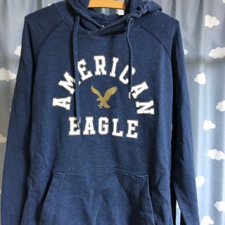 アメリカンイーグル(American Eagle)のアメリカンイーグル　パーカー　紺(パーカー)